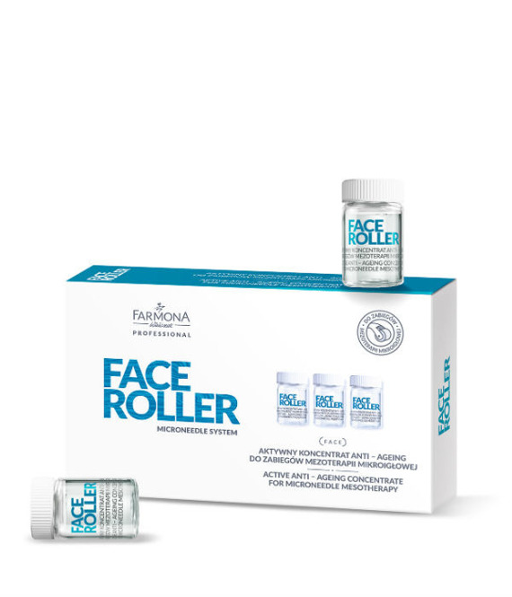 Farmona Face Roller Aktywny koncentrat anti-ageing w ampułkach 5 x 5 ml
